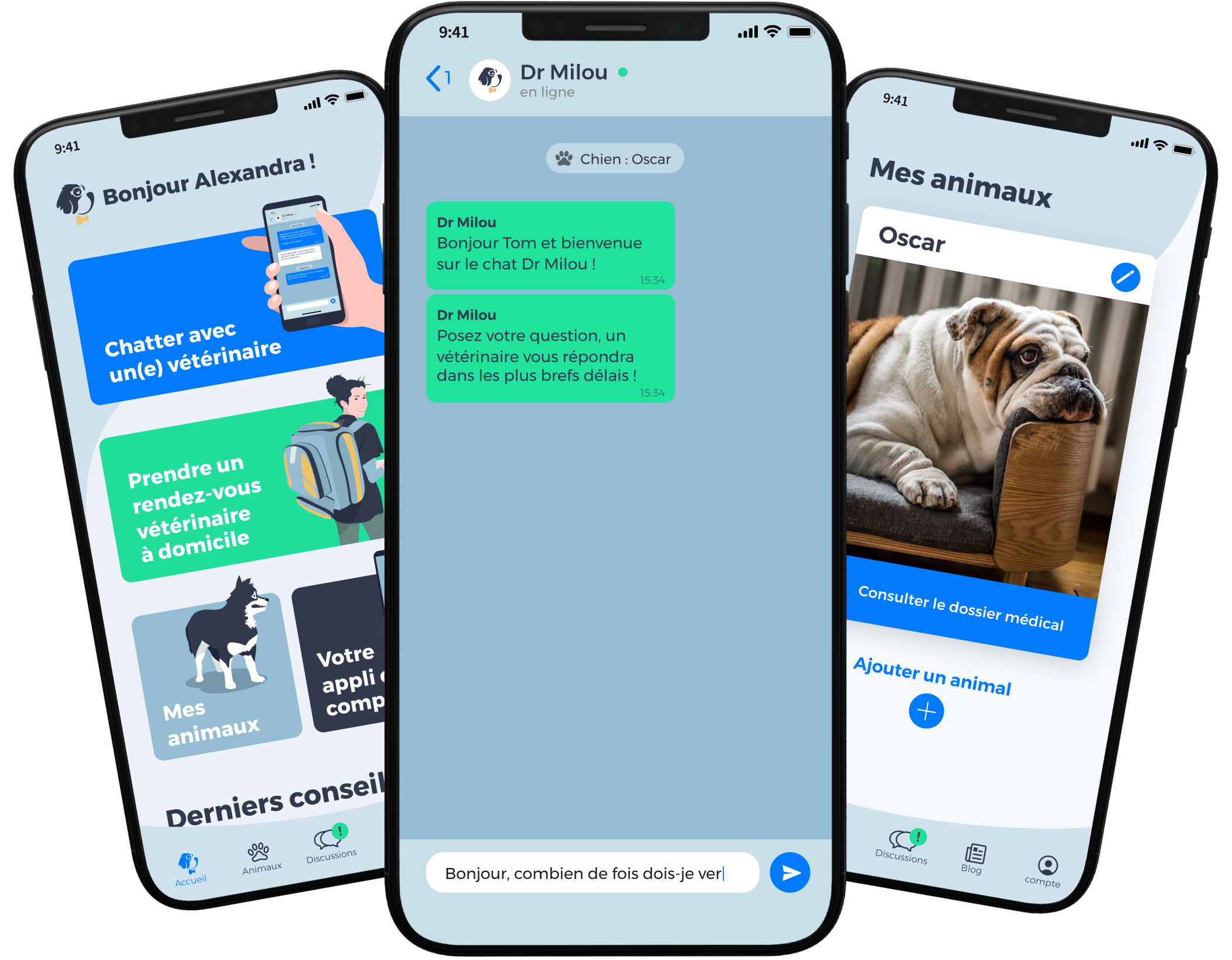Présentation de l’application mobile DrMilou