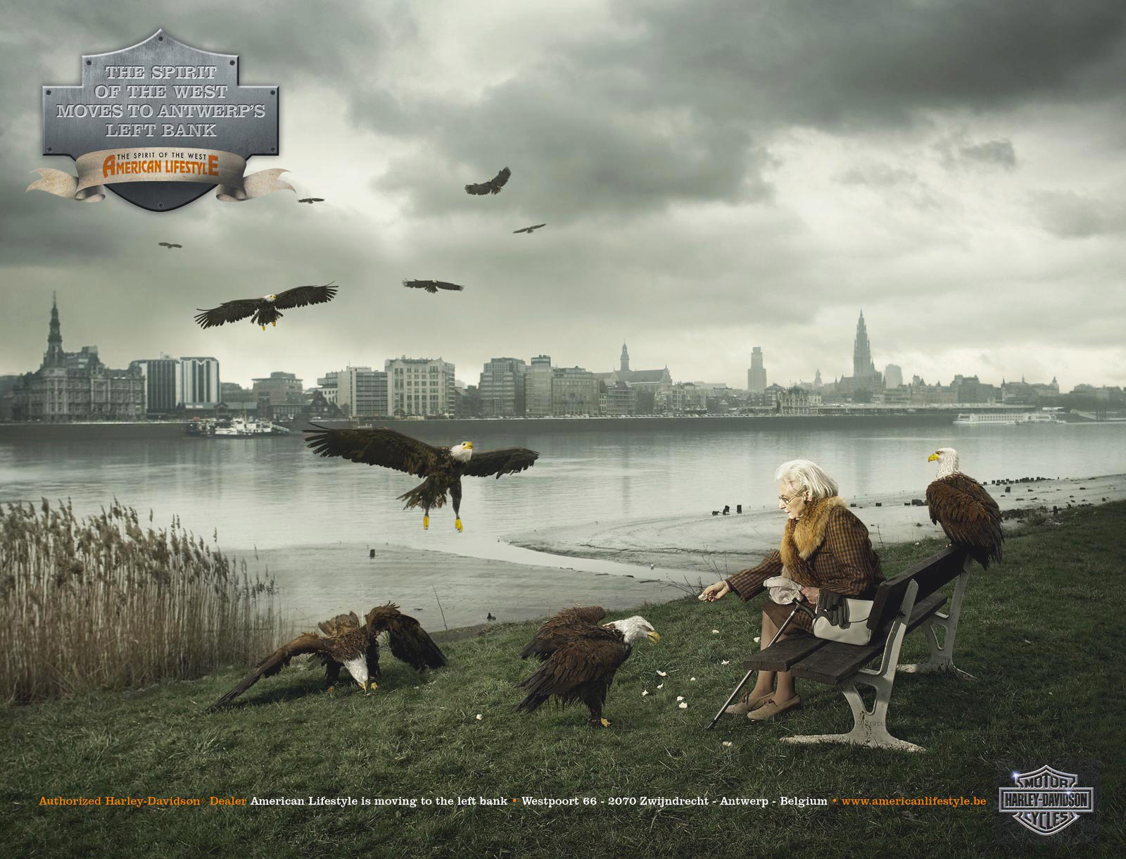 Campagne print Harley