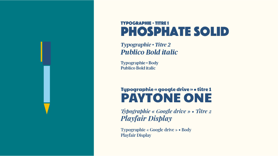 Univers typographique de Troisième Lieu